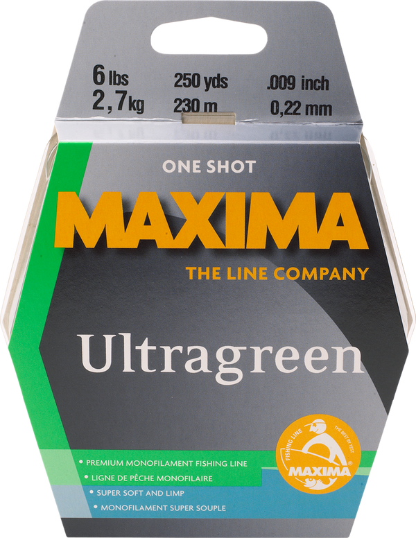 Maxima One Shot Spools-Ultragreen