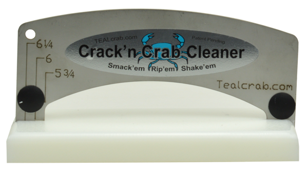 Teal Crab Crack'N Crab Cleaner & Gauge