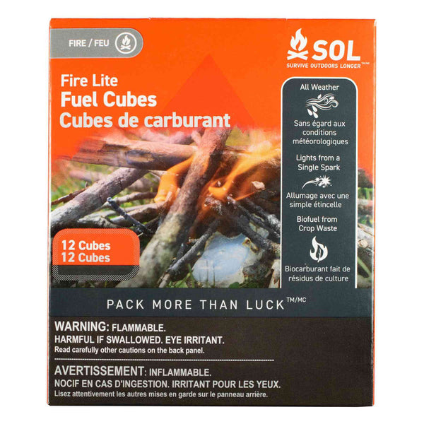 SOL Fire Lite Fuel Cubes In Box