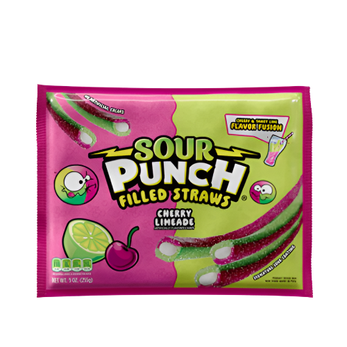 Harbor Wholesale Sour Punch HB Filled Cherry Lime