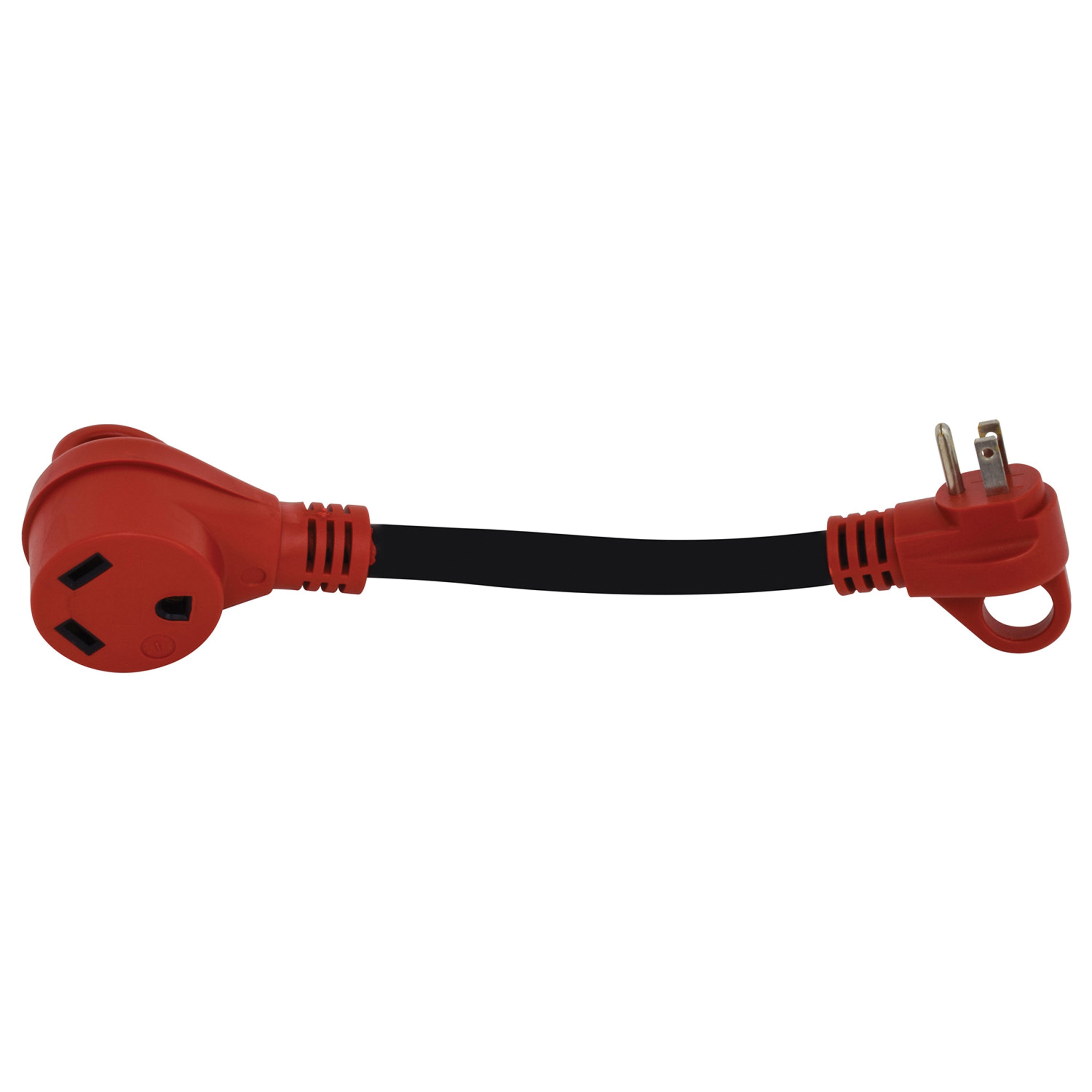 Valterra A10-1530Hvp Mighty Cord 12 Adapter Cord W/Handle - 15Am To 30Af Red (Carded)