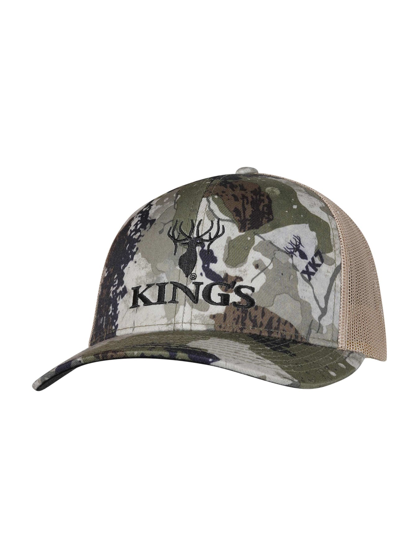 King Camo Richardson Camo Logo Snapback Cap