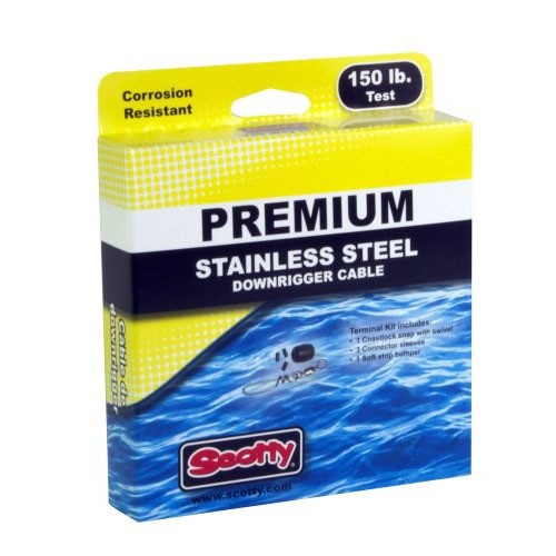 Scotty Premium Stainless Steel Replacement Downrigger Cable