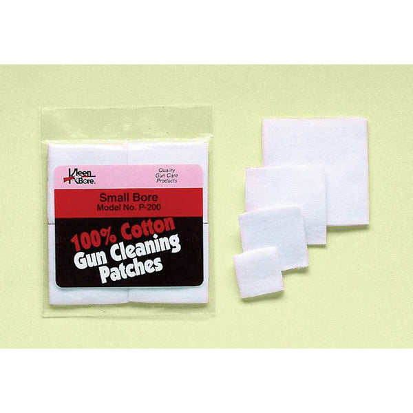 Kleen-Bore Cotton Cleaning Patches 7/8" Small Bore