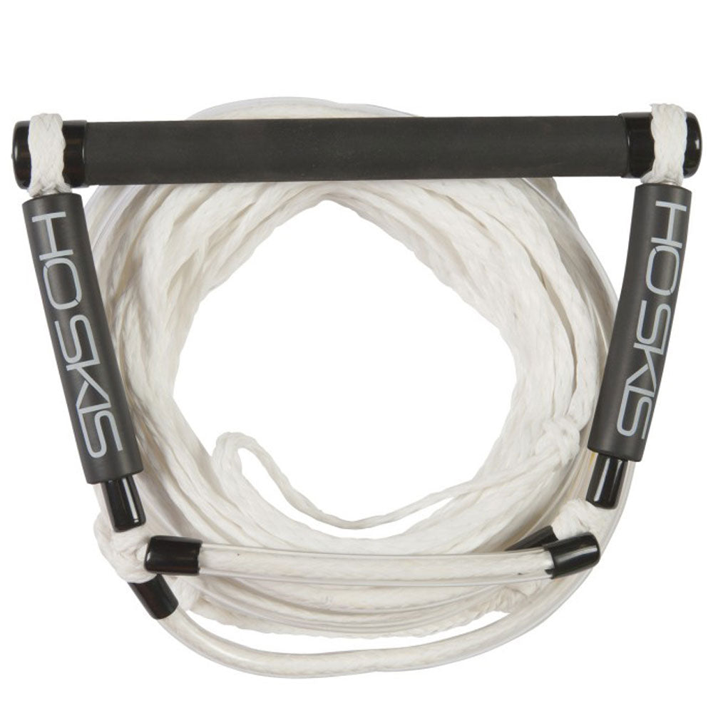 Ho Sports 12" Universal Deep "V" Handle With 75' Slalom Ski Rope, Blac