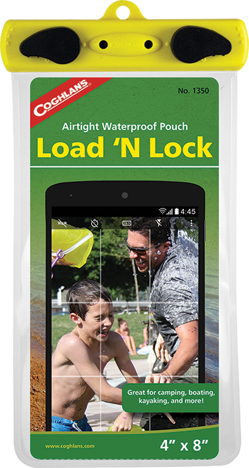 Coghlan S Clear Load N Lock Airtight 4 X 7 Waterproof Pouch Ideal For Water Sports