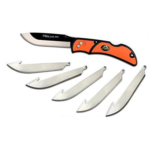 Cutlery Rlb-30 Razor Lite Edc Knife With 6 Blades, Orange