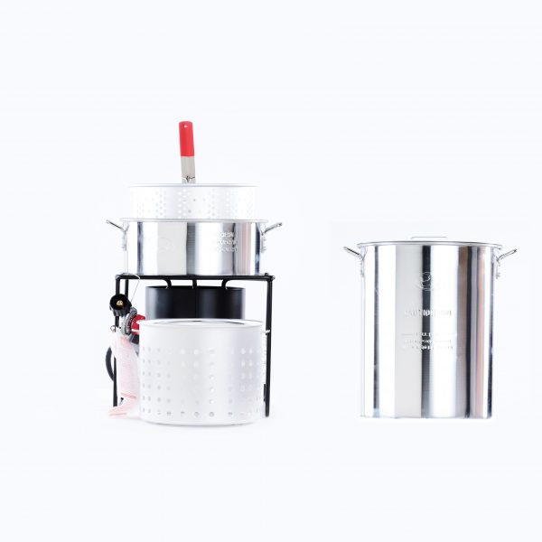 King Kooker Frying/Boiling Package w/2 Aluminum Pots