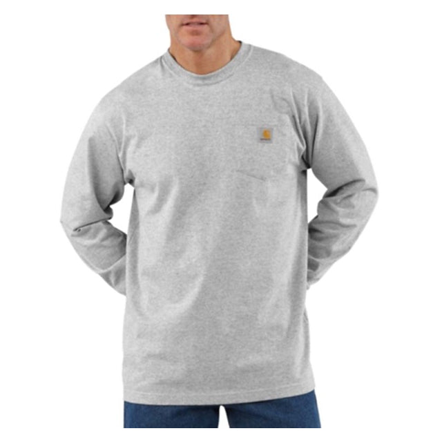 Carhartt Men's Loose Fit Heavyweight Long-Sleeve Pocket T-Shirt