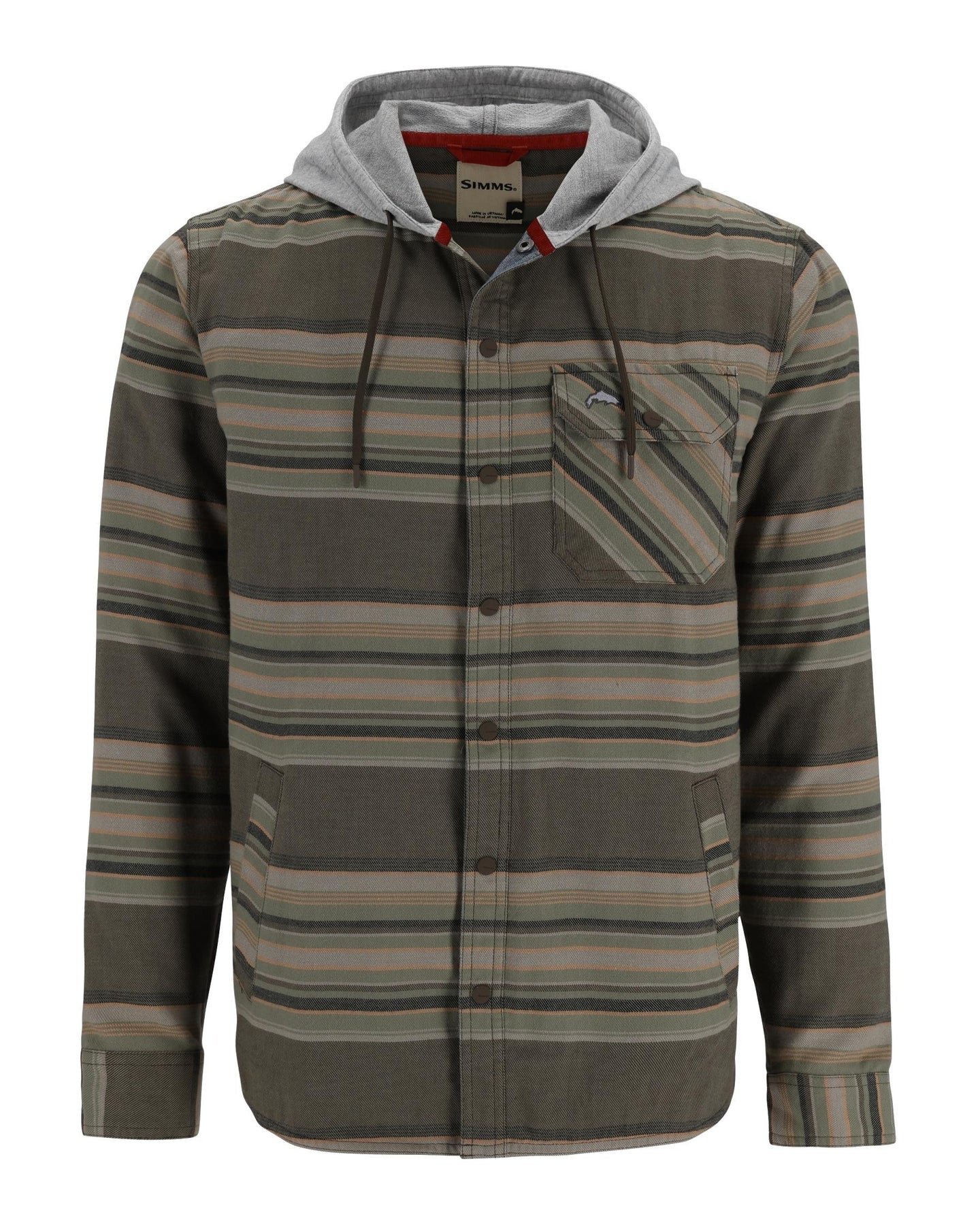 Simms Santee Flannel Hoody Men's