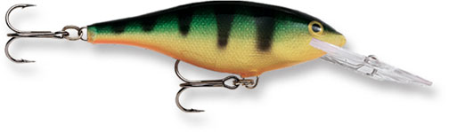 Rapala Shad Rap 05 Crankabit Fishing Lure 2 3/16 Oz Perch