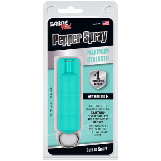 Sabre Red Mint Aluminum/Plastic Pepper Spray - Case Of: 1;