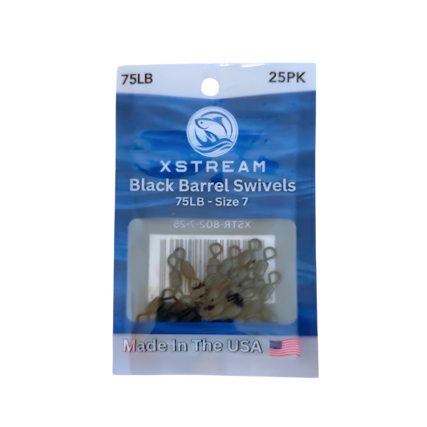 XStream Black Barrel Swivel