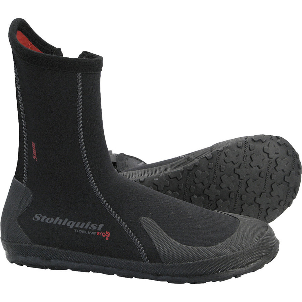 Stohlquist Tideline 5Mm Neoprene Boot - Men'S Black 6.0