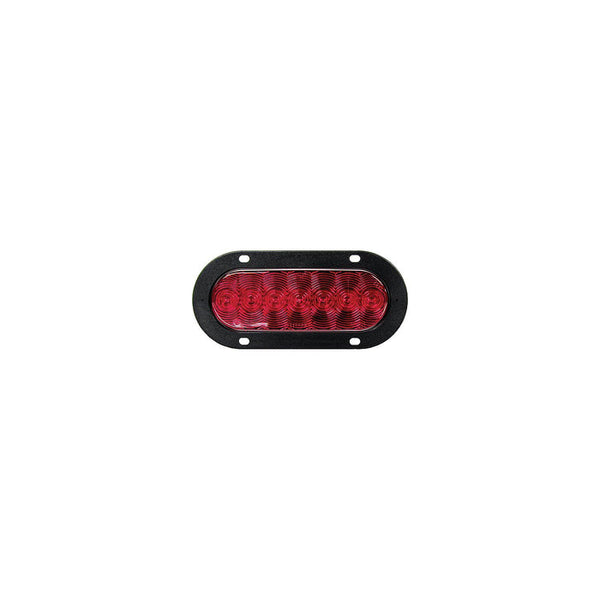 Anderson Marine V822KR7 LED Flange Mt Oval Stop, Turn & Tail Light Kit