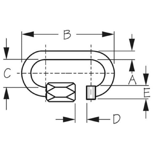 Stainless Steel Quick Link 1716