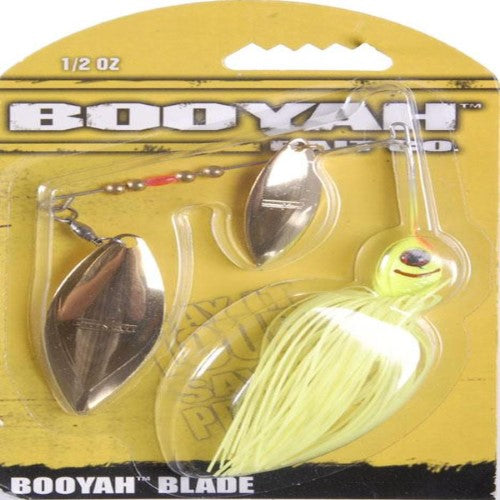 Booyah Baits Double Willow Blade 1/2 Oz Fishing Lure - Chartreuse