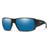 Smith Optics Guide's Choice XL Sunglasses Matte Black Frame ChromaPop Glass Polarized Blue Mirror Lens 20444800363QG