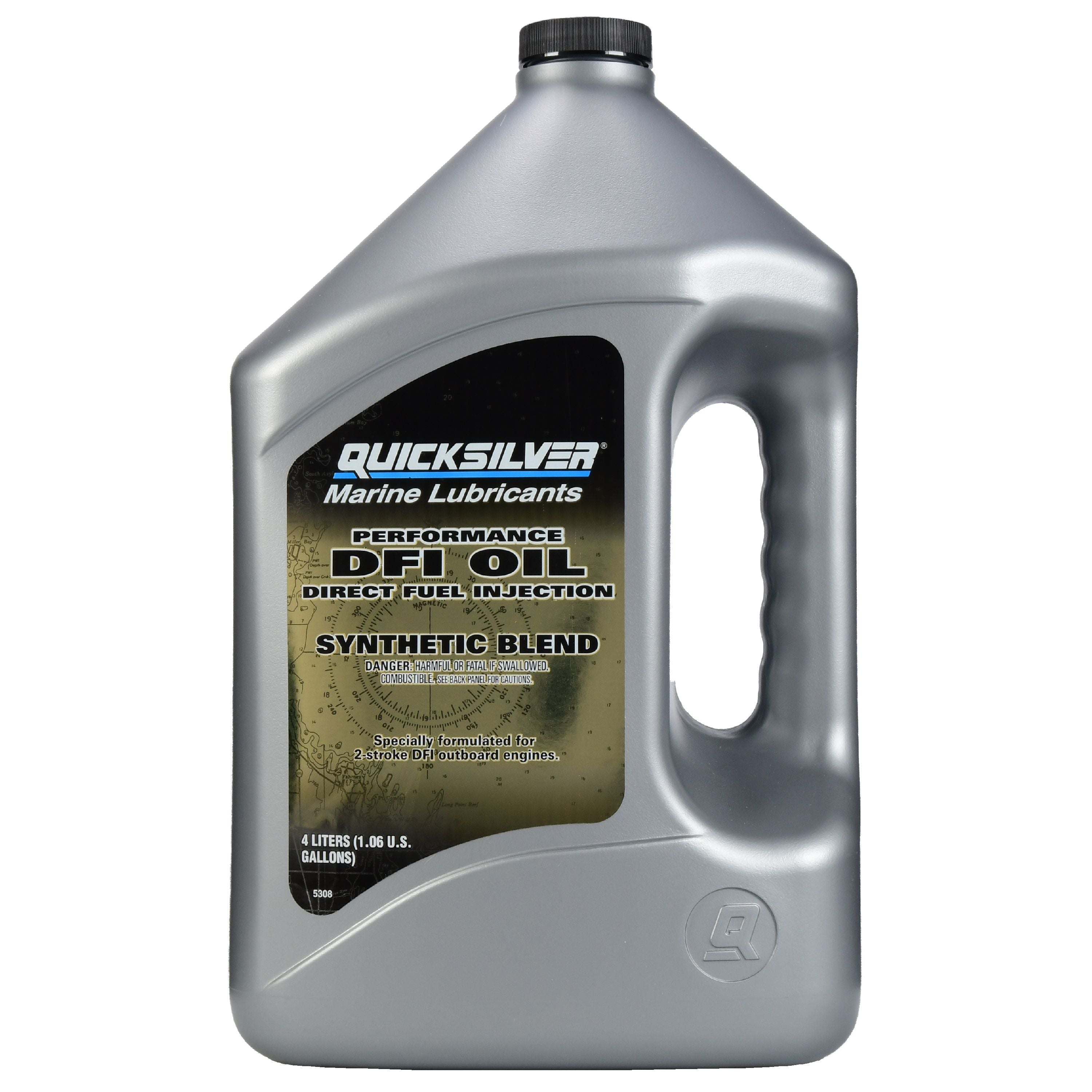 Quicksilver Dfi 2Stroke Marine Oil 1 Gallon