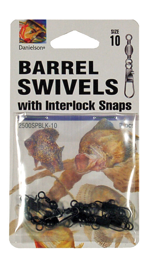 Danielson Barrel Swivel & Interlocking Snaps ZZZ