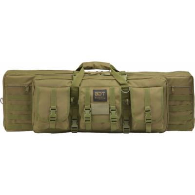 Bulldog Cases & Vaults Deluxe 36In Single Tactical Rifle Case W/ Backpack Straps Green Bdt35-36G