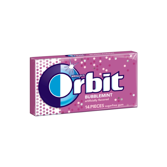 Orbit Sugar Free Bubblemint Gum