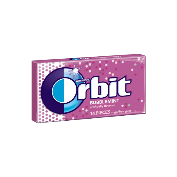 Orbit Sugar Free Bubblemint Gum