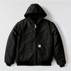 Carhartt Men's Loose Fit Firm Duck Insulated Flannel-Lined Active Jacket