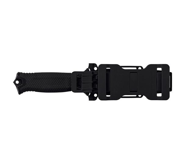 Gerber Gear StrongArm - Fixed Blade, Full Tang Knife - Black, Serrated Edge