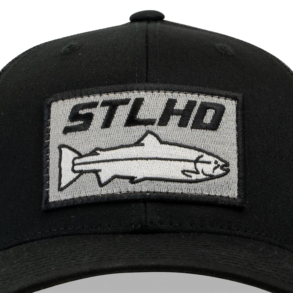 Stlhd Chehalis Snapback Black Trucker Hat
