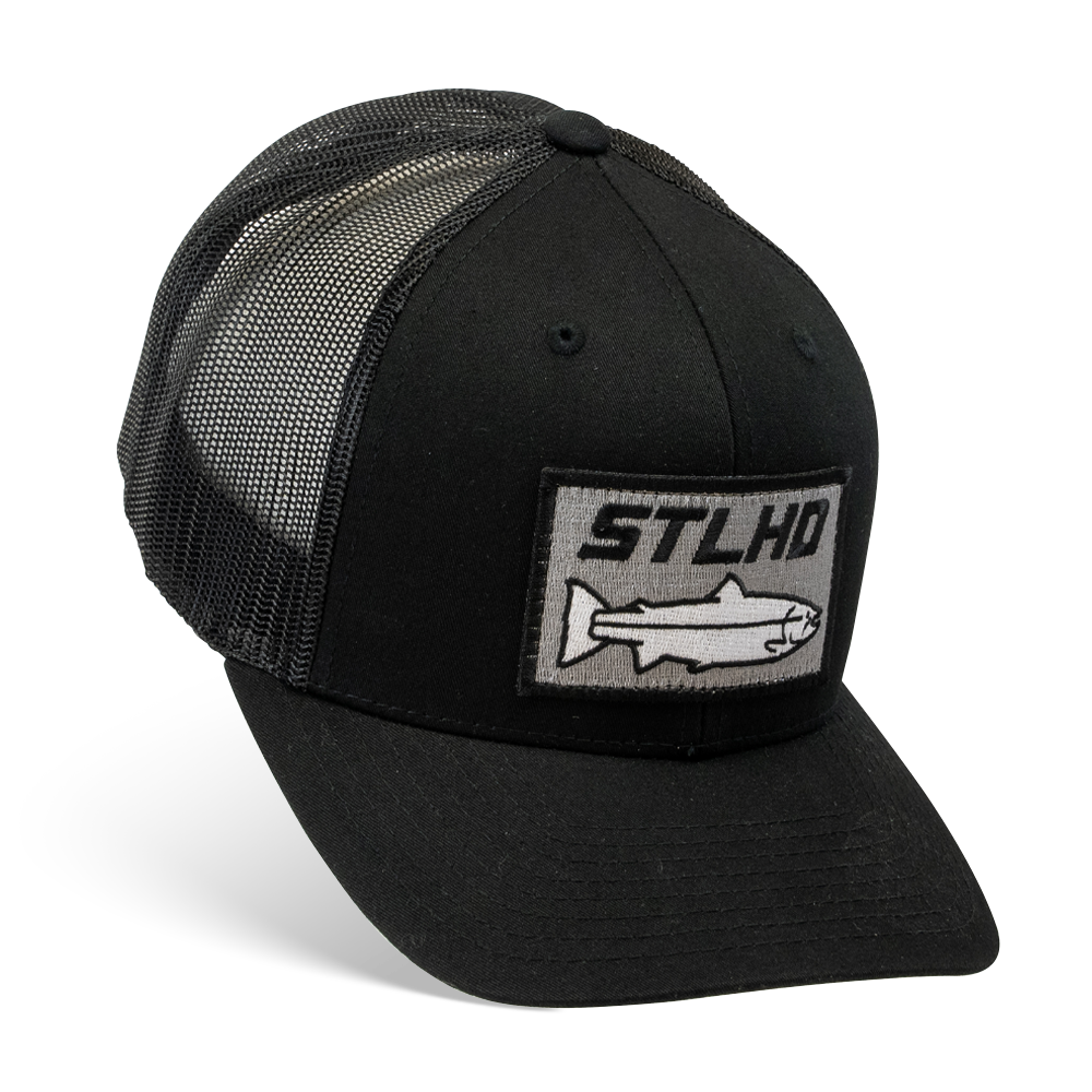 Stlhd Chehalis Snapback Black Trucker Hat