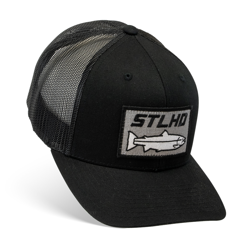 Stlhd Chehalis Snapback Black Trucker Hat