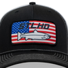 Stlhd Nation Black/White Trucker Snapback Hat