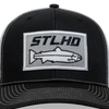 Stlhd Winter Ice Black/White Trucker Snapback Hat