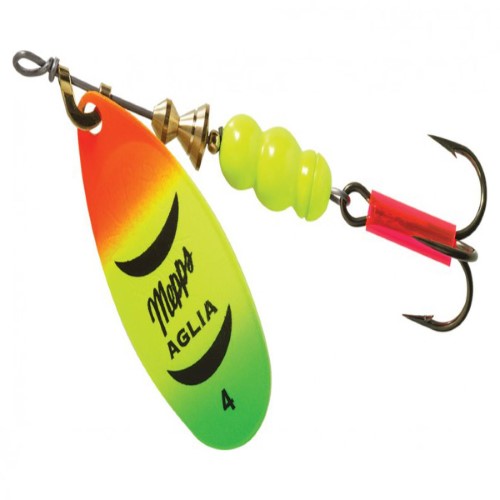 Mepps Aglia Inline Spinner 1/3 Oz Hot Fire Tiger