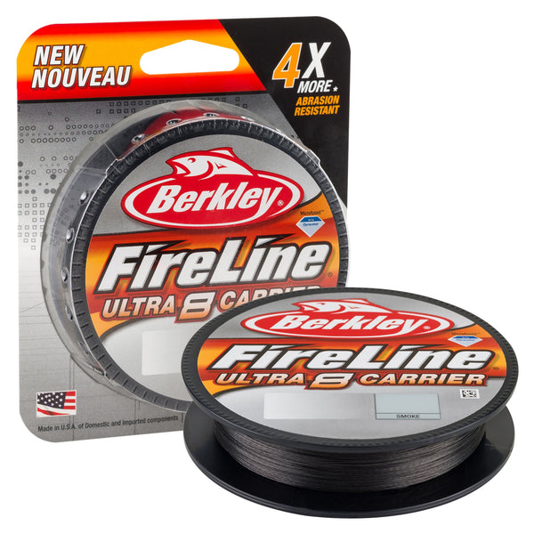 XXB Berkley FireLine Ultra 8 Superline Test 20 Lb Color Smoke Size 125 Yds