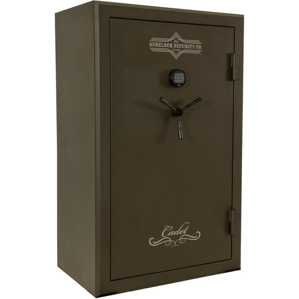 Surelock Security Bevel Series Cadet 48 Gun Safe Brown/Brown - Safes/ Cabints And Accessories At Academy Sports