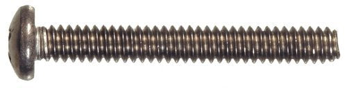 Hillman 18-8 Stainless Steel Pan Head Phillips Machine Screw 1/4