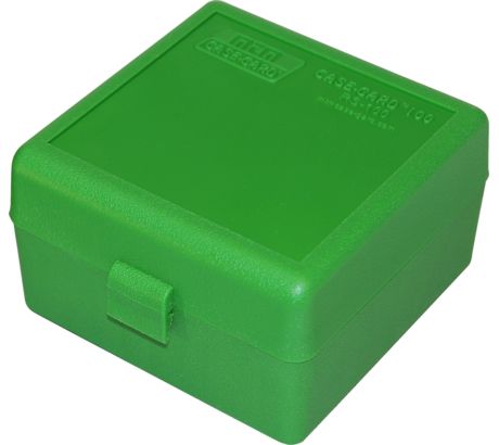 Mtm Rs-100-10 Case Guard 100 Rifle Ammo Box Series Green 17 Fireball 100Rd