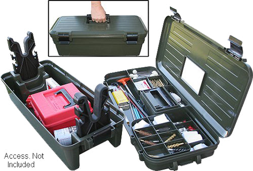 Mtm Case-Gard Shooting Range Box, Green