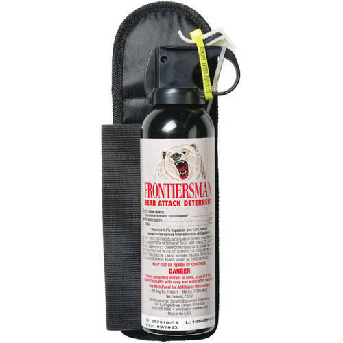 Frontiersman Bear Spray With Belt Holster