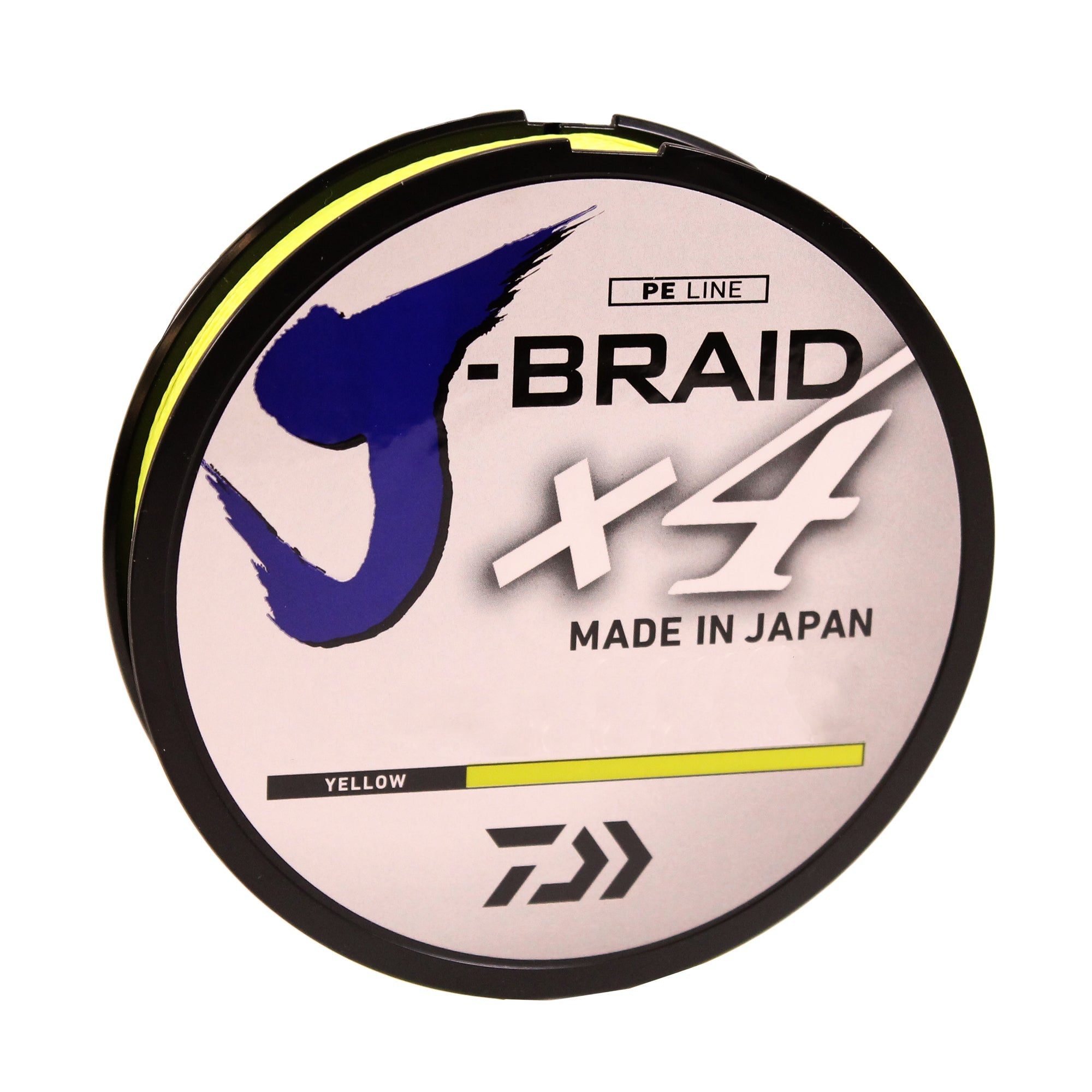 XXB Daiwa J-Braid X4 Fluorescent Yellow Line - 150yds 40