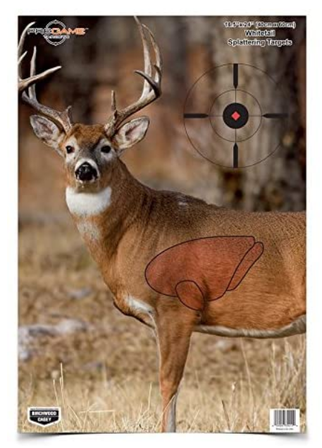 GSM Pregame 16.5˝ X 24˝ Whitetail Deer Target - 3 Sheets