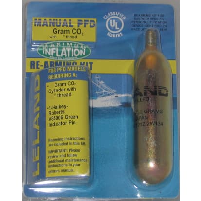 Leland 24 Gram CO2 Cartridge 1/2