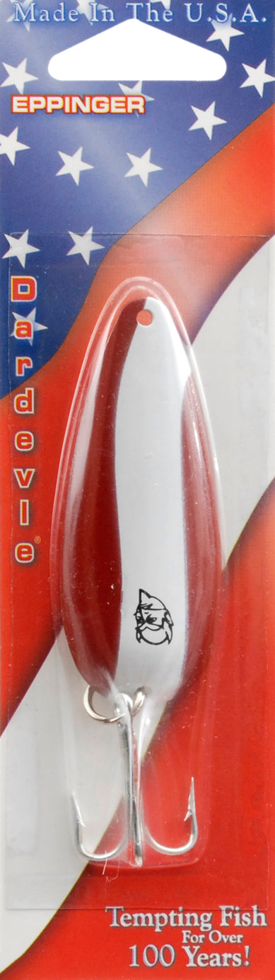 Dardevle 3/4 Oz Dardevle - Red White - 1-16 Fishing Spoons