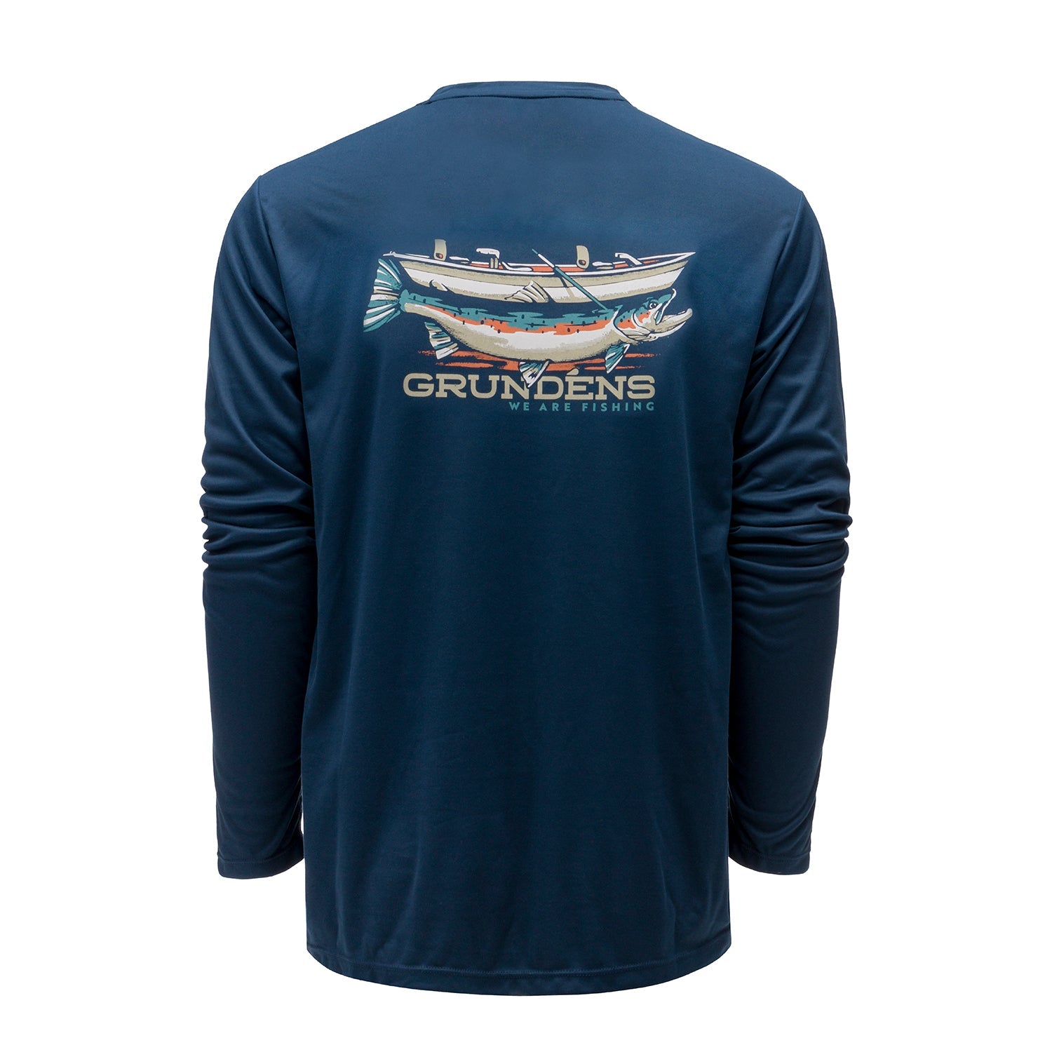 Grundens Drift Boat LS Tech Tee Men's