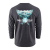 Grundens Salmon Tailscape LS T-Shirt