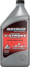 Quicksilver Premium 2-Stroke Engine Oil 16 FL OZ (473 ml)