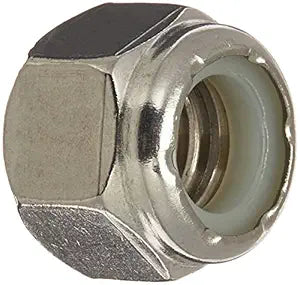 Hillman 18-8 Stainless Steel Nylon Insert USS Coarse Stop Nut 3/8