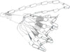 Eagle Claw 46" 9 Snap Chain Stringer